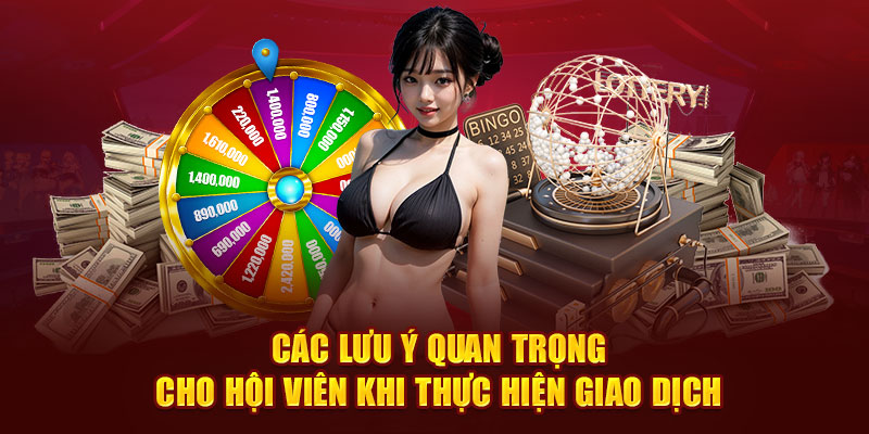 Các lưu ý quan trọng cho hội viên khi thực hiện giao dịch