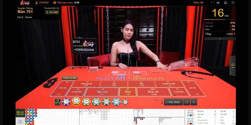 Luật chơi game bài Baccarat