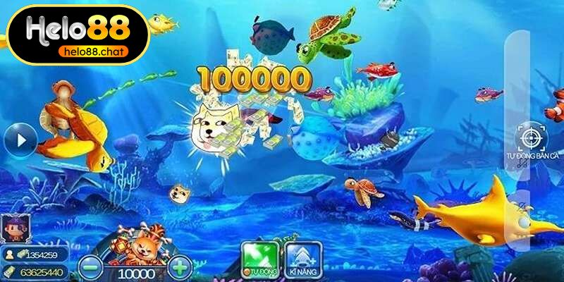 Hành trình săn hũ đầy kịch tính cùng bắn cá rùa xanh